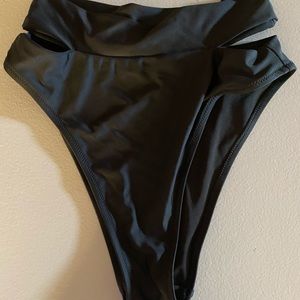 Aerie High Waisted Cut out Cheeky bottom